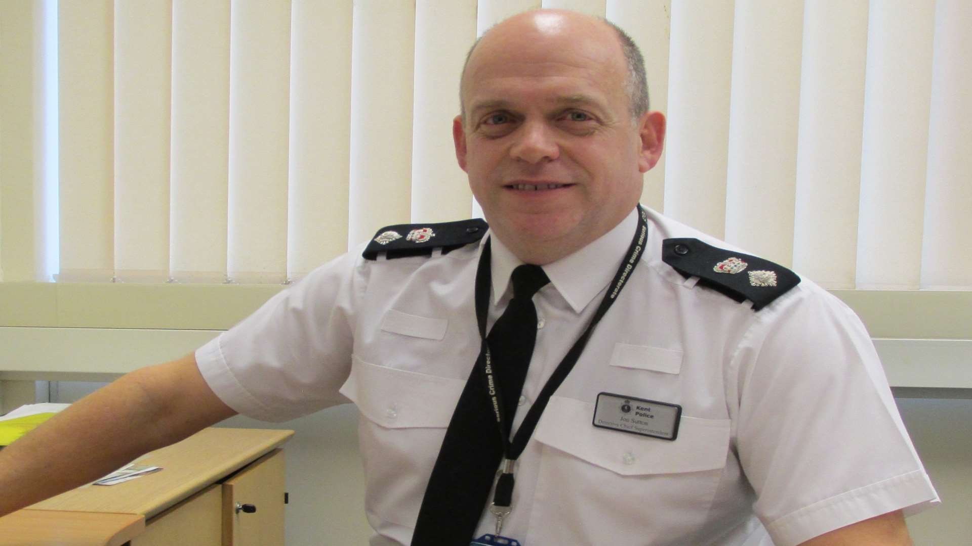 Ch Supt Jon Sutton who will take charge of policing in east Kent