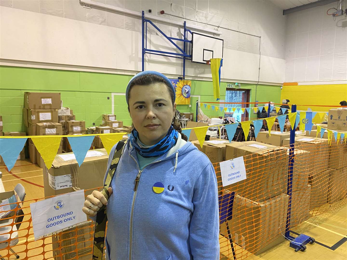 Teitana Ivzmenko left Ukraine within the first day of fighting