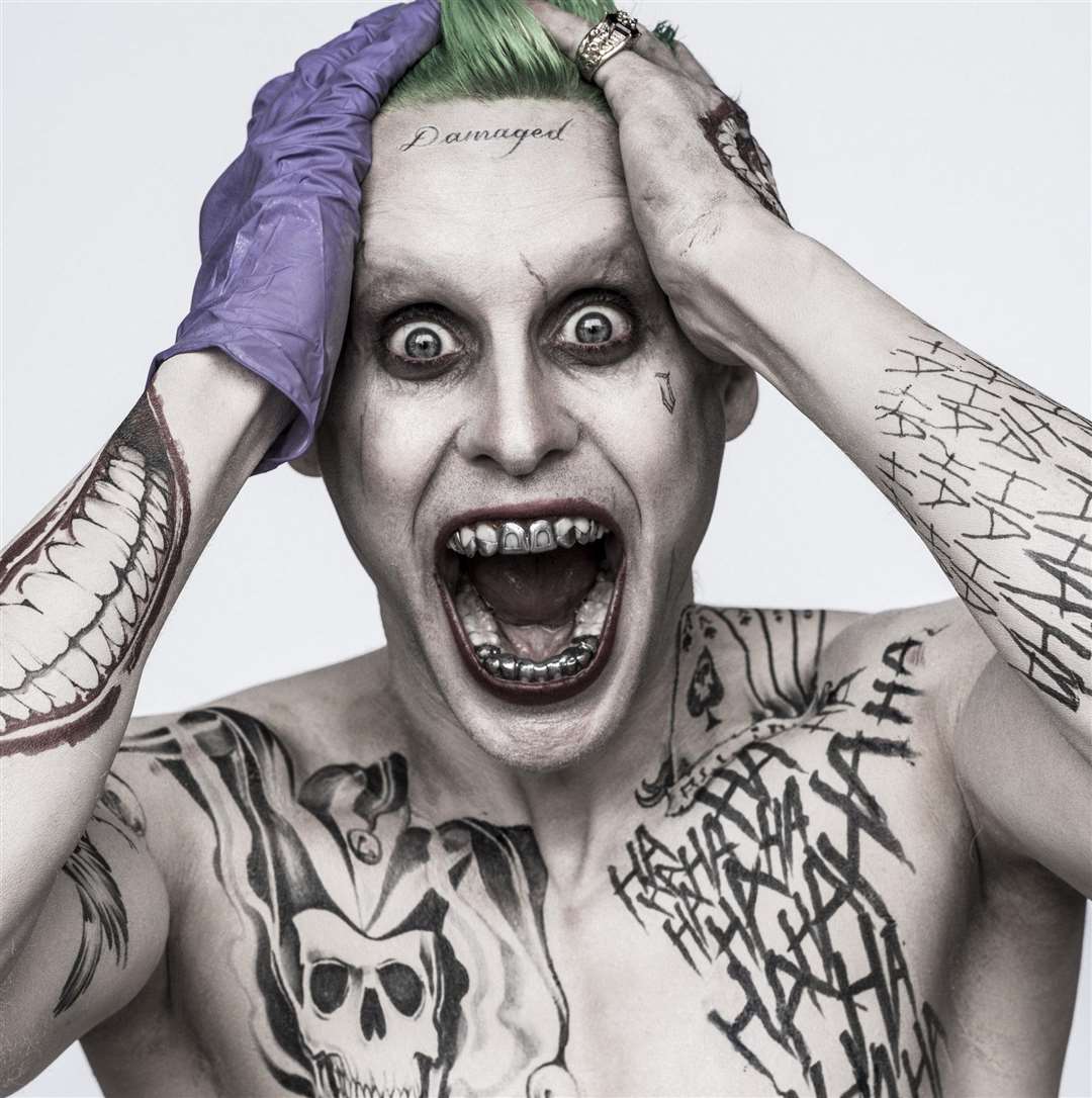 Jared Leto as The Joker Picture: PA Photo/Warner Brothers