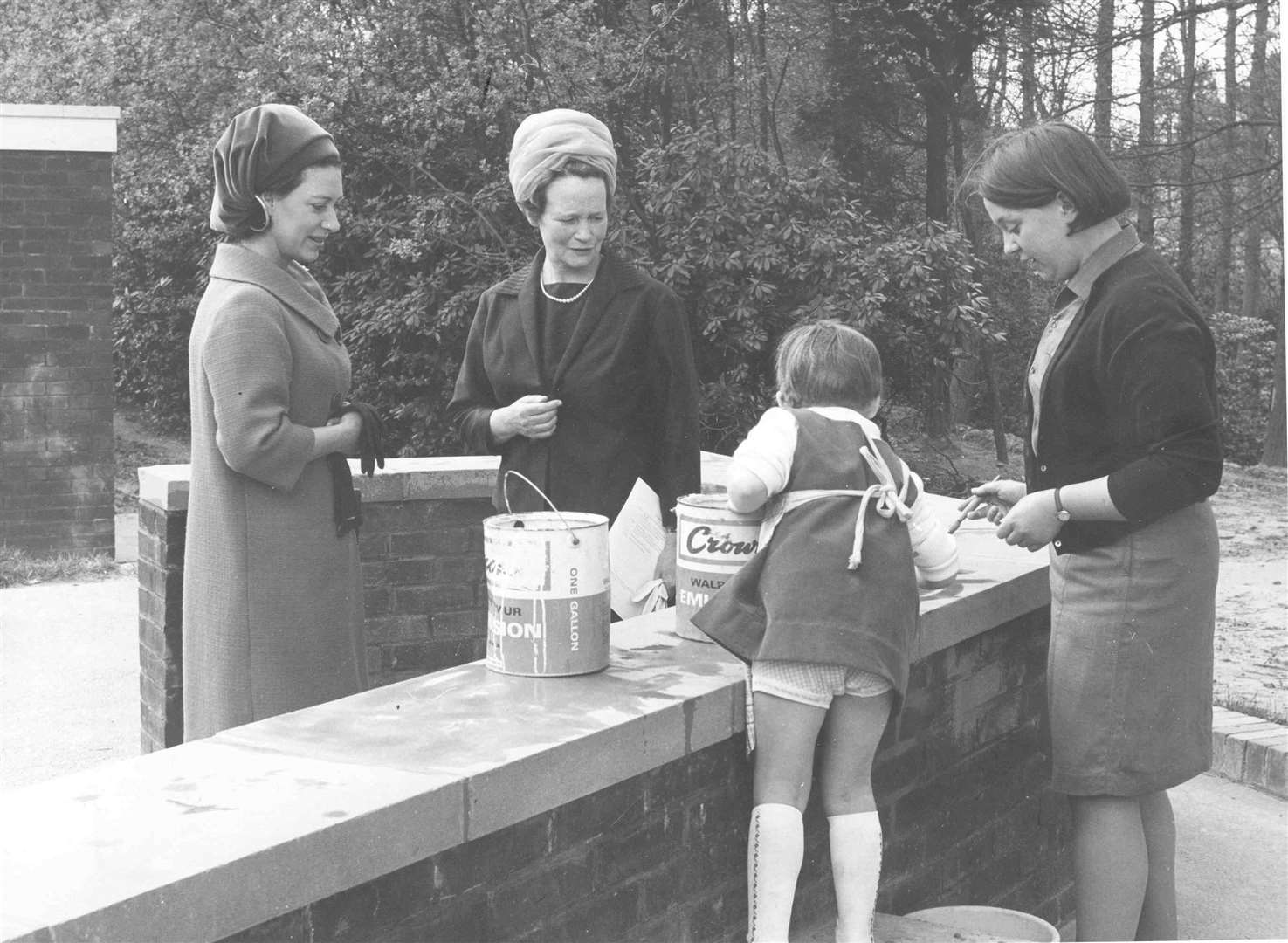 Princess Margaret paid a visit to St Christopher's Nursery Training College at Tunbridge Wells as president of Dr Barnado's in May 1967. The Princess later flew from Tunbridge Wells to Canterbury to visit the new Dr Barnado's home, Woodlands, at St Thomas's Hill, overlooking the city