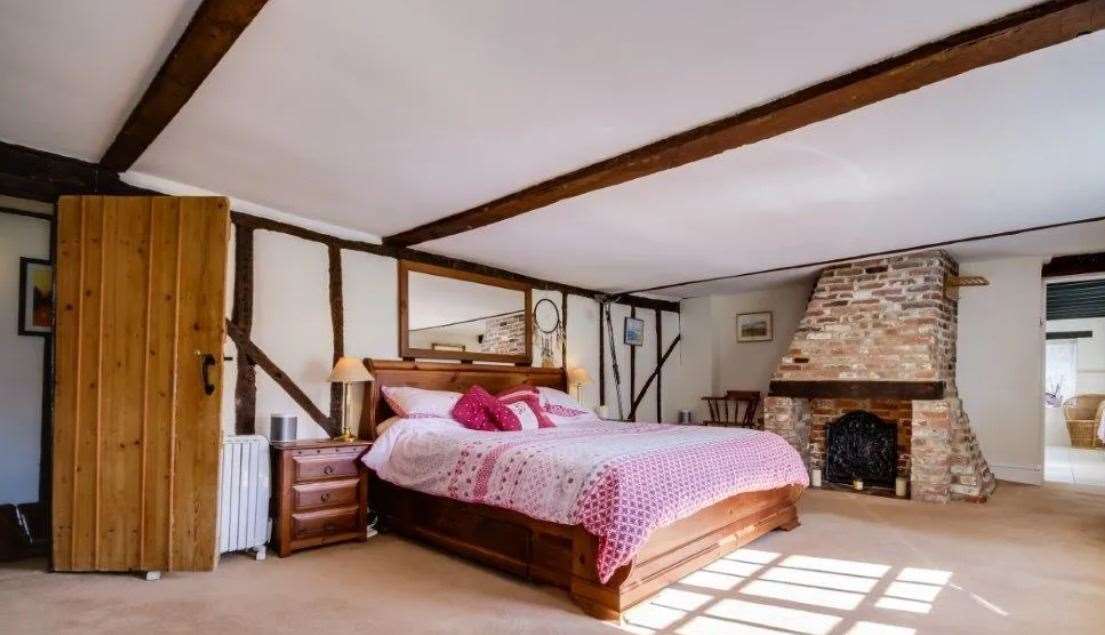 One of the six bedrooms. Picture: Graham John agents