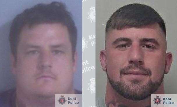 Eli Smith, left, and Robin Ling, right. Picture: Kent Police