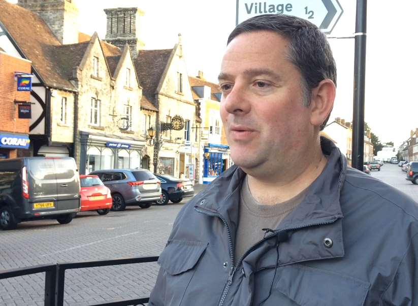 Richard Selkirk says the parish council has spent £1,000 clearing up the damage