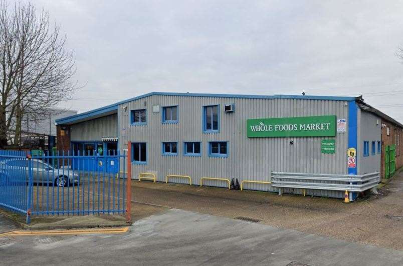 Whole Foods Market has confirmed its planning to close its Dartford distribution centre in Sandpit Road. Photo: Google