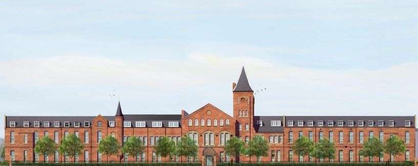 How the new St Bart's development would look from New Road. Picture: MCR