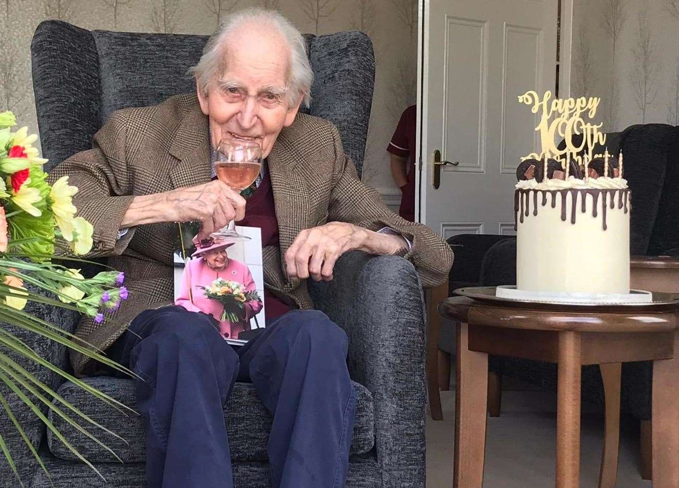 David King turned 100 on Monday