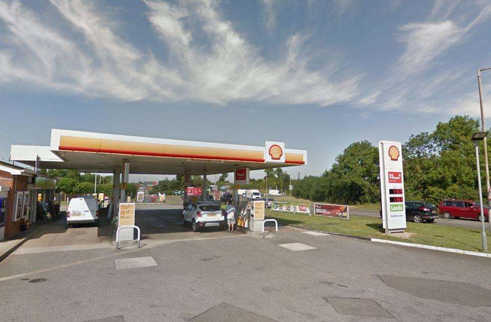 The Shell garage at Chestfield Roundabout. Picture: Google Street View