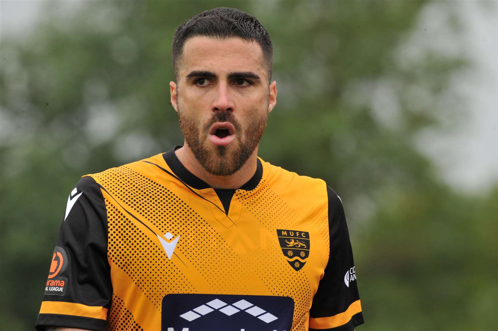 Maidstone's Joan Luque - has 16 goals for the season. Picture: Steve Terrell (51616925)