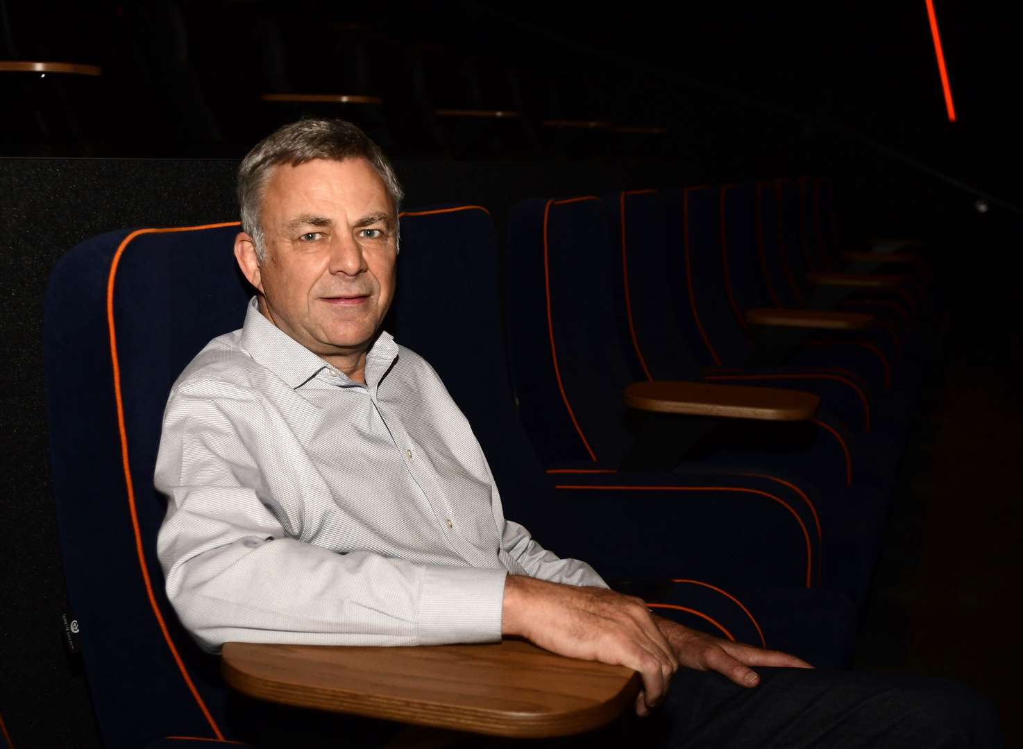 Keith Pullinger, co-founder of Sittingbourne's The Light Cinema. Picture: Barry Goodwin