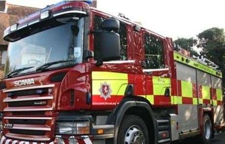 Firefighters were sent to the M2 last night