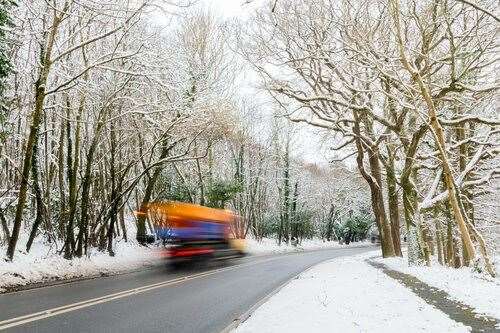 National Highways says the gritters can travel up to 50mph