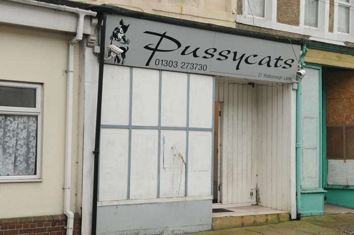 Pussycats in Folkestone was used as a brothel