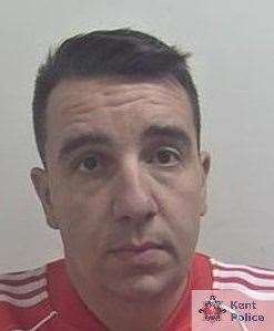 Andrei Stefan was sentenced to two years in jail at Maidstone Crown Court on July 14. Picture: Kent Police.
