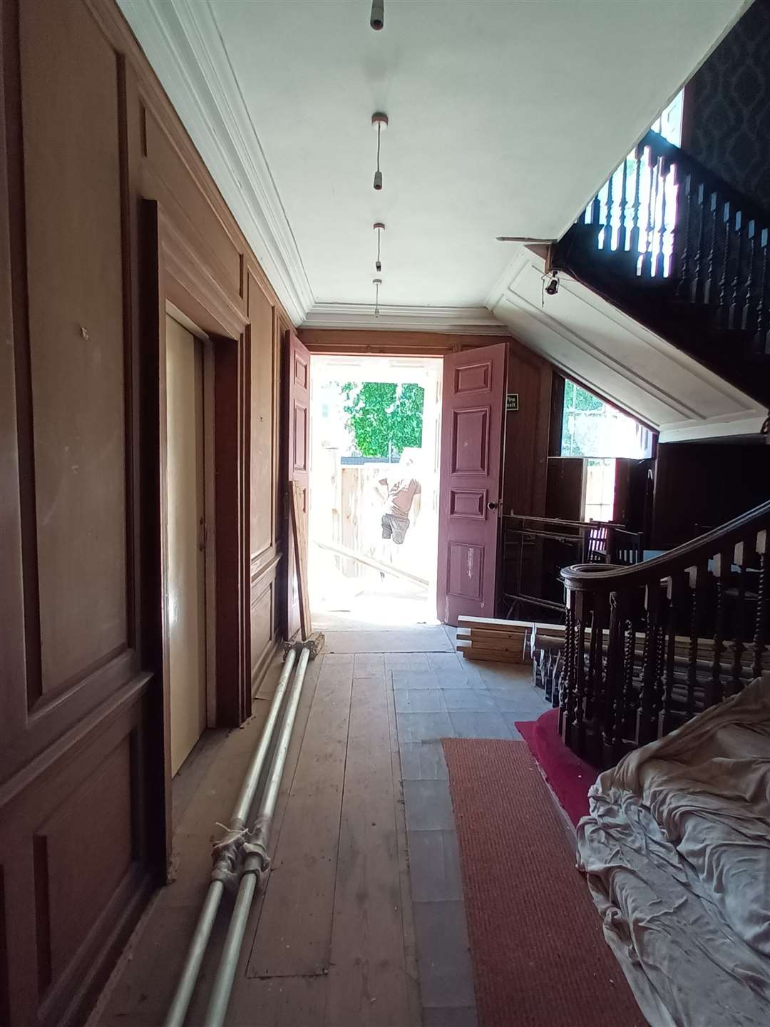 The current hallway of Chatham House. Photo: Sheila Featherstone