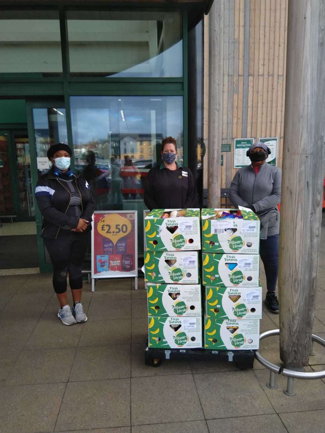 The Sittingbourne Morrison's champinons have been doing a load of charity work during the pandemic (43331257)