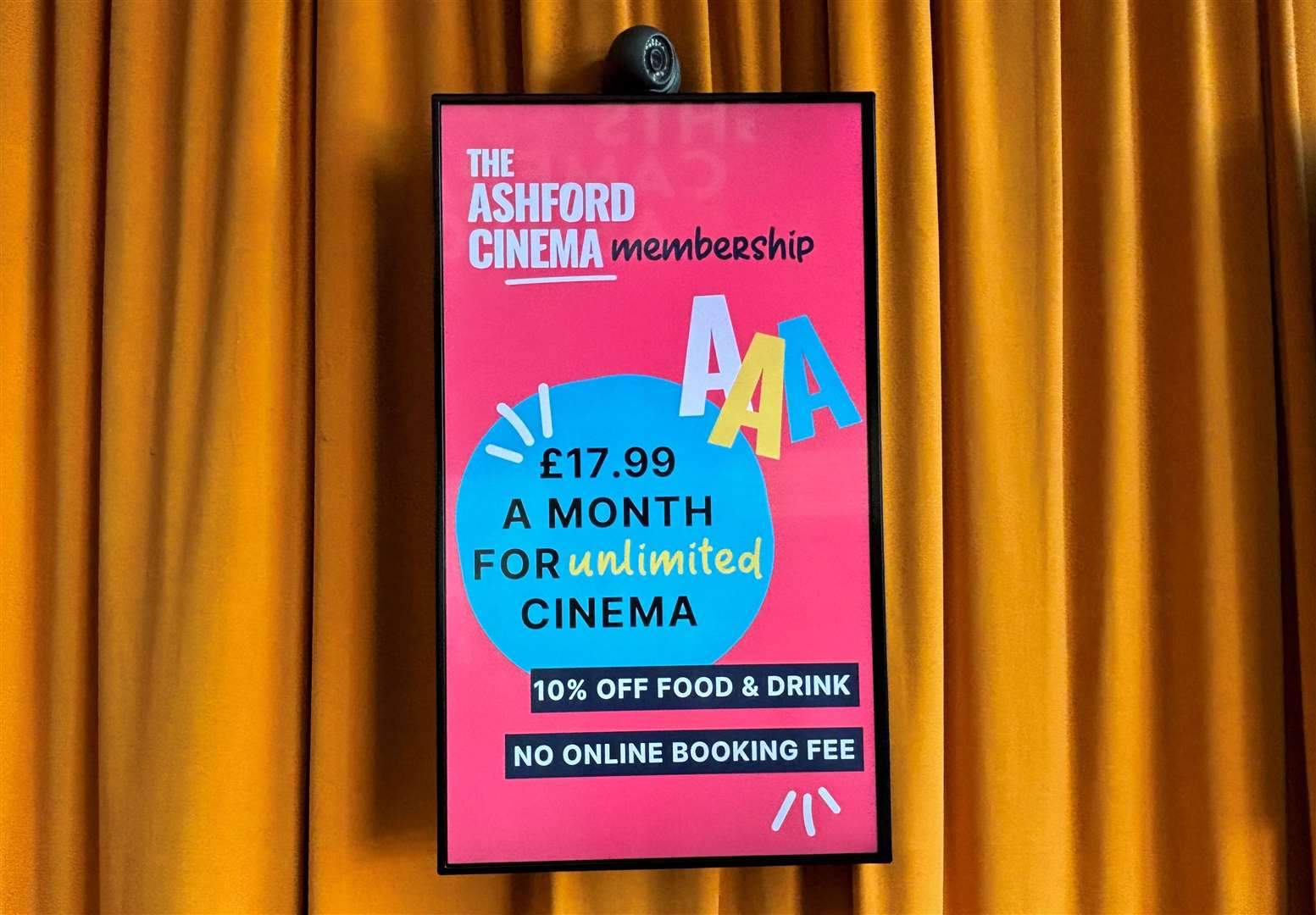 Bosses have set new ticket prices at The Ashford Cinema