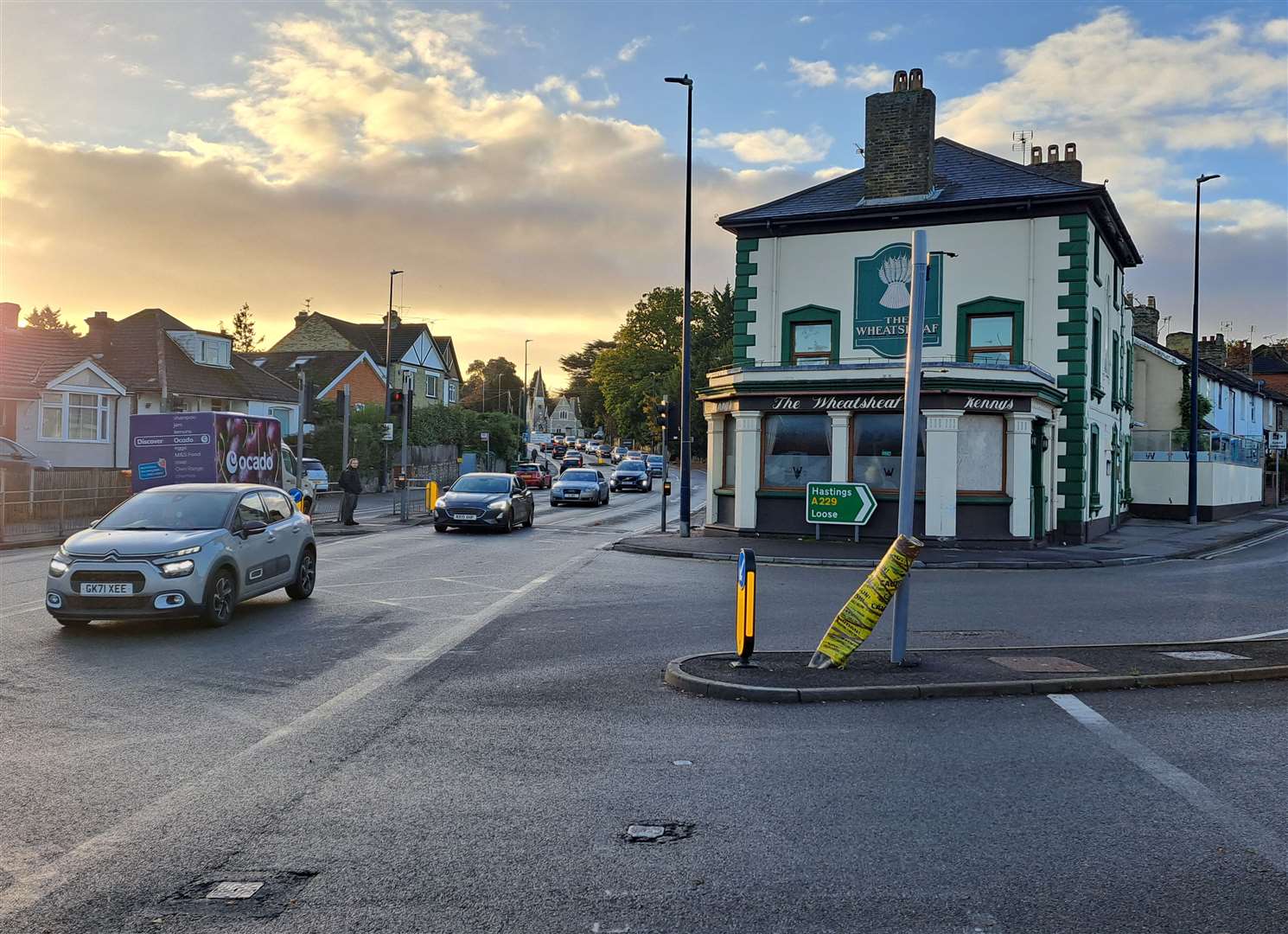 The Wheatsheaf pub has stood empty for five years - the last pint was pulled in January 2019