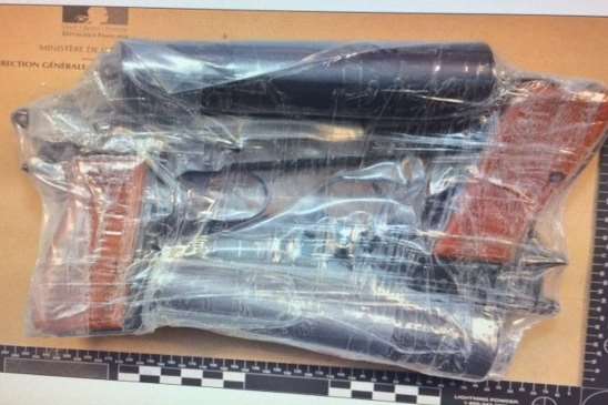 Some of the items found by police. Picture: National Crime Agency