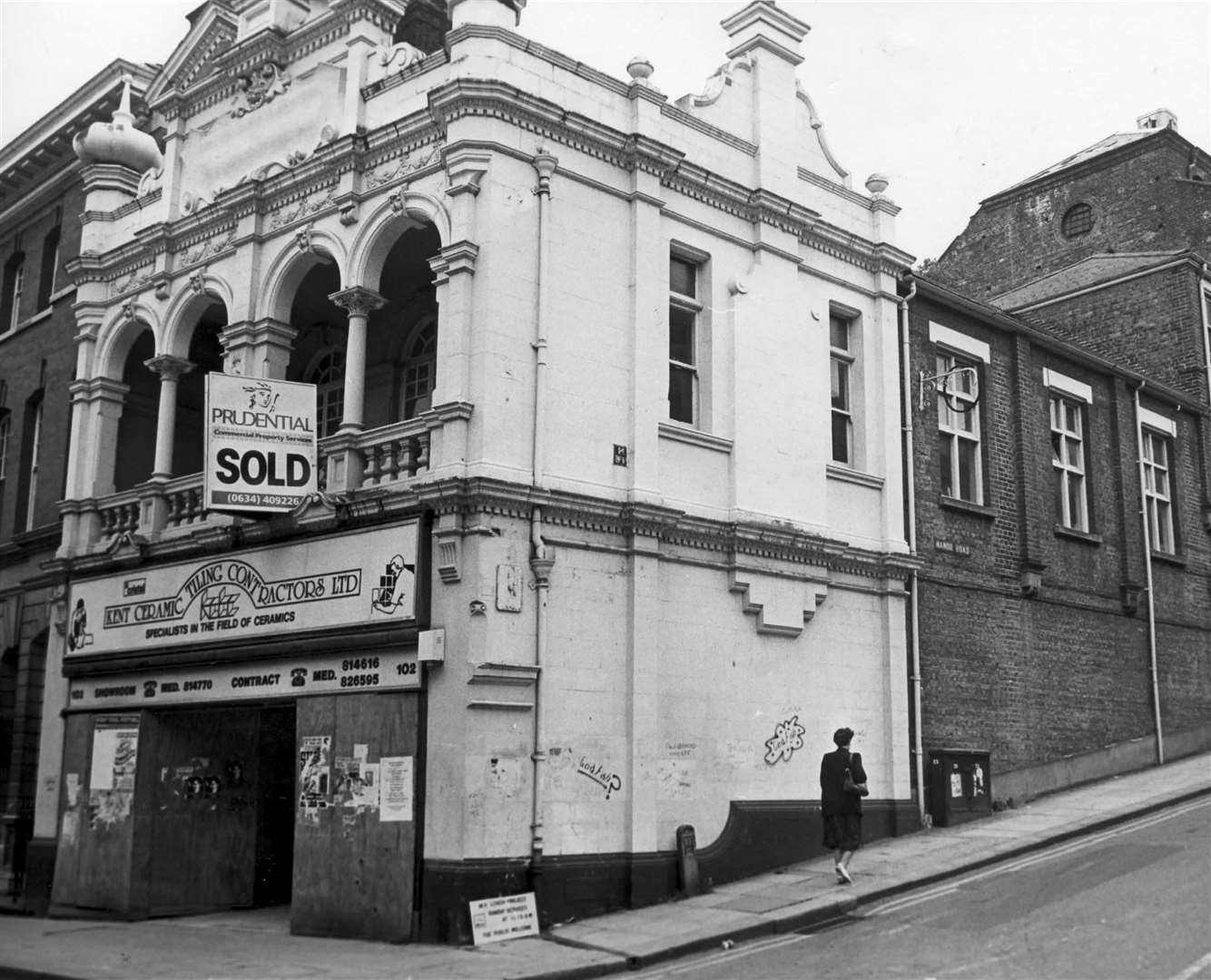 Theatre Royal Chatham pictured in 1989