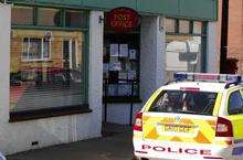 Scene pic of robbery at St Mary's Bay post office