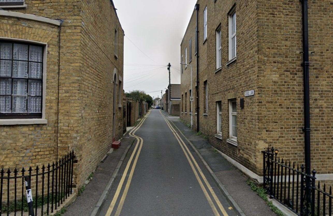 The five-storey cannabis factory was located on School Lane in Ramsgate. Photo: Google Maps