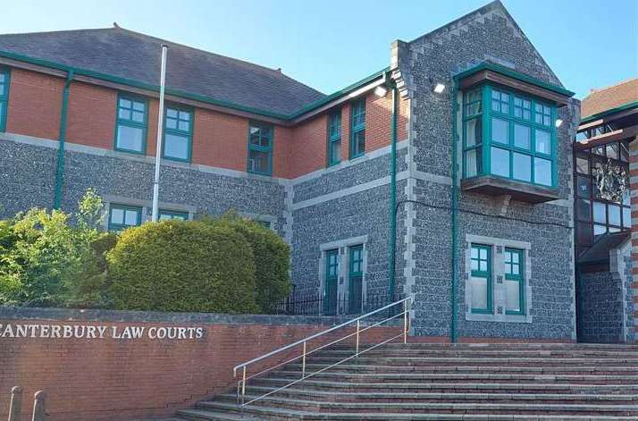 The three defendants narrowly avoided immediate custody when they were sentenced at Canterbury Crown Court