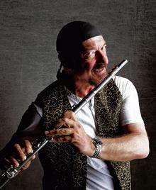 Ian Anderson will perform with his flute at Canterbury Cathedral with Iron Maiden's Bruce Dickinson and the Moody Blues' Justin Hayward