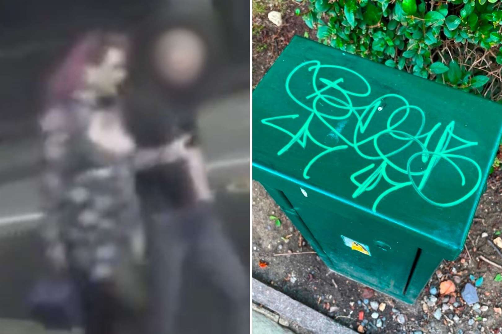 The city council has issued an appeal to find a prolific graffiti tagger
