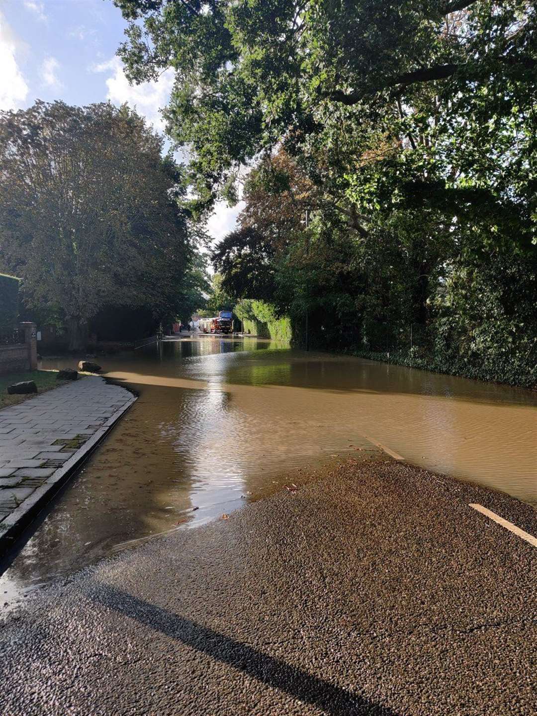 Bickley Road in Bromley has been shut. Picture: Bromley MPS