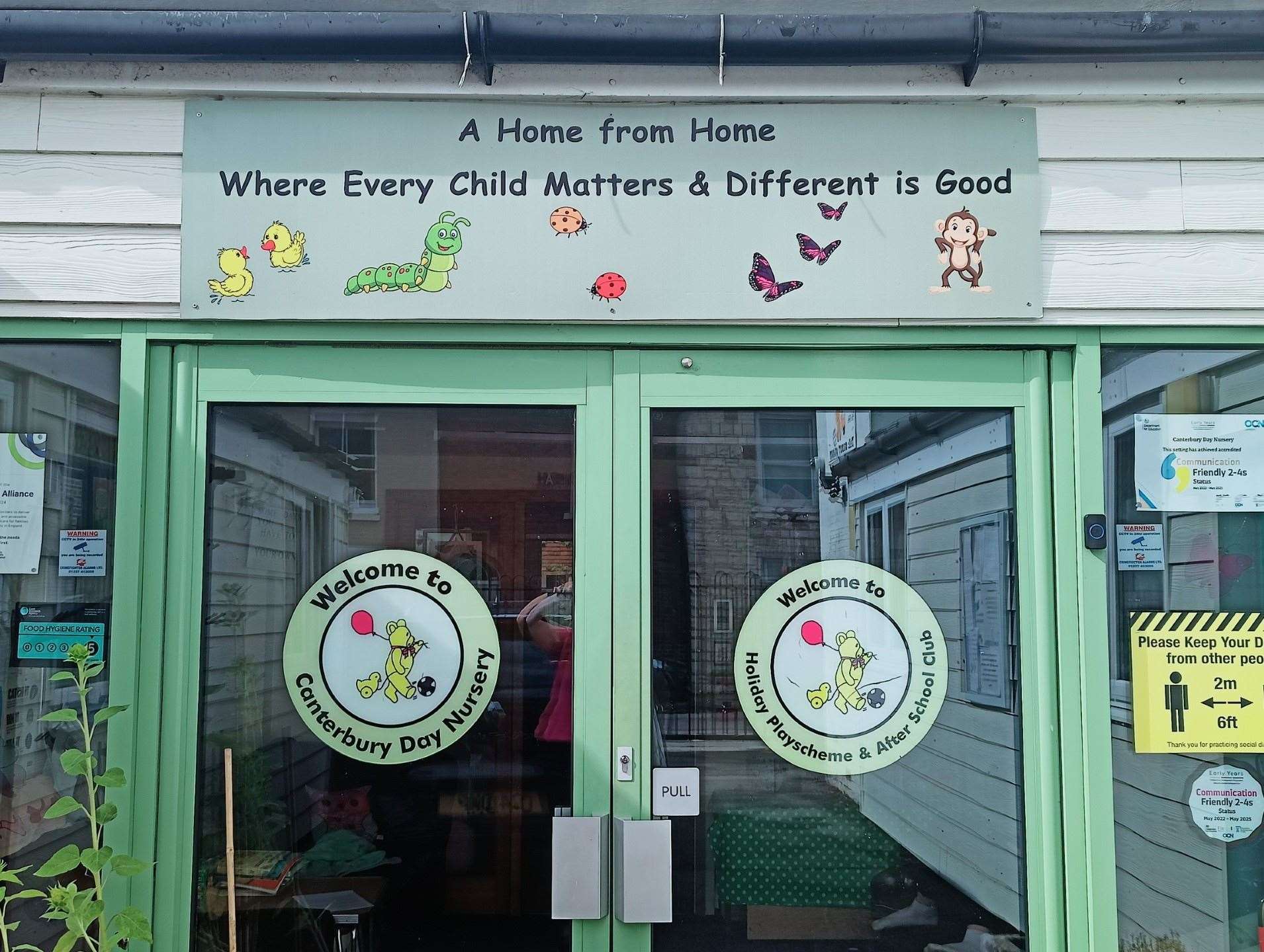 Parents whose little ones attend Canterbury Day Nursery in the city centre say it is a “fantastic” provider. Photo: Canterbury Day Nursery