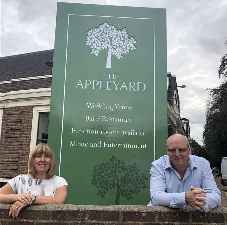 Mike Farrow, managing director of The Appleyard, and general manager Sarah White. Picture: Suzi Lawes