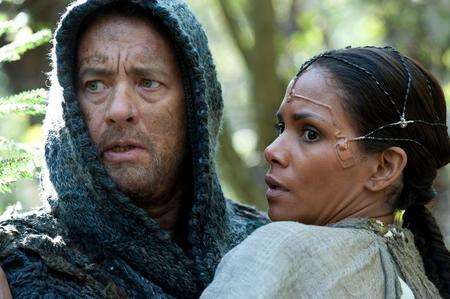 Cloud Atlas with Tom Hanks as Zachry and Halle Berry as Meronym. Picture: PA Photo/Warner Bros. Pictures