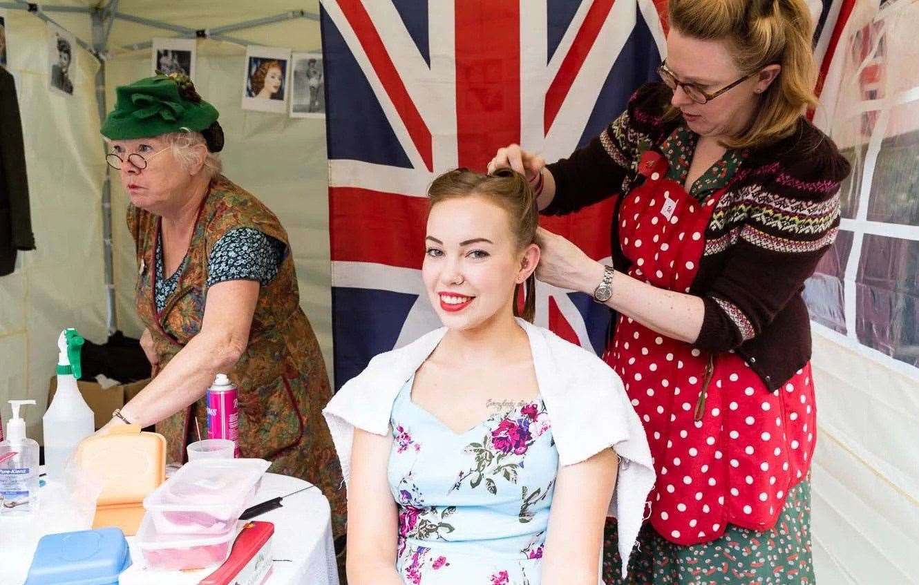 Visitors can get involved in plenty of 1940s-themed activities. Picture: Historic Dockyard Chatham