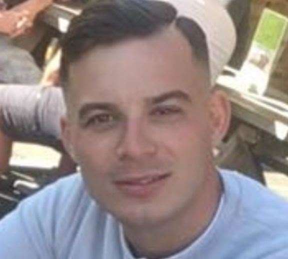 Kieron Nicholson, accused of murdering Jamie Simmons in Shepway Picture: Facebook