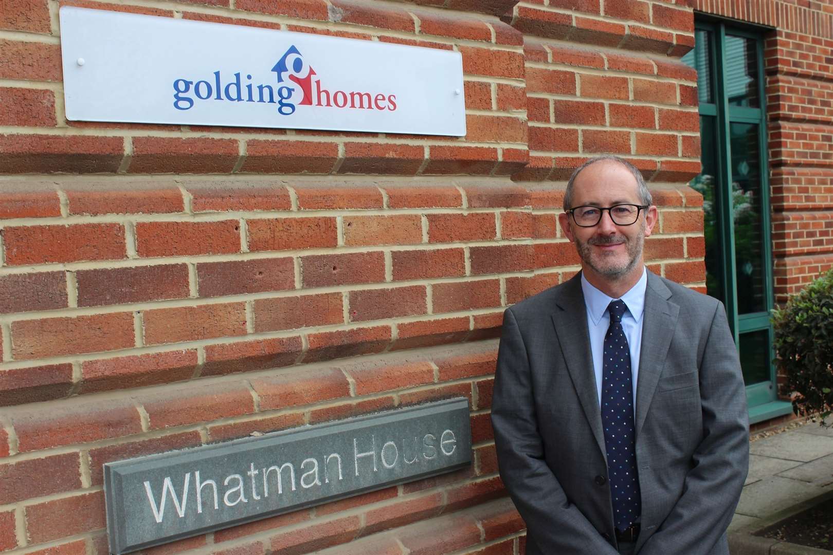 Chris Cheeseman is the chairman of Maidstone-based housing association, Golding Homes