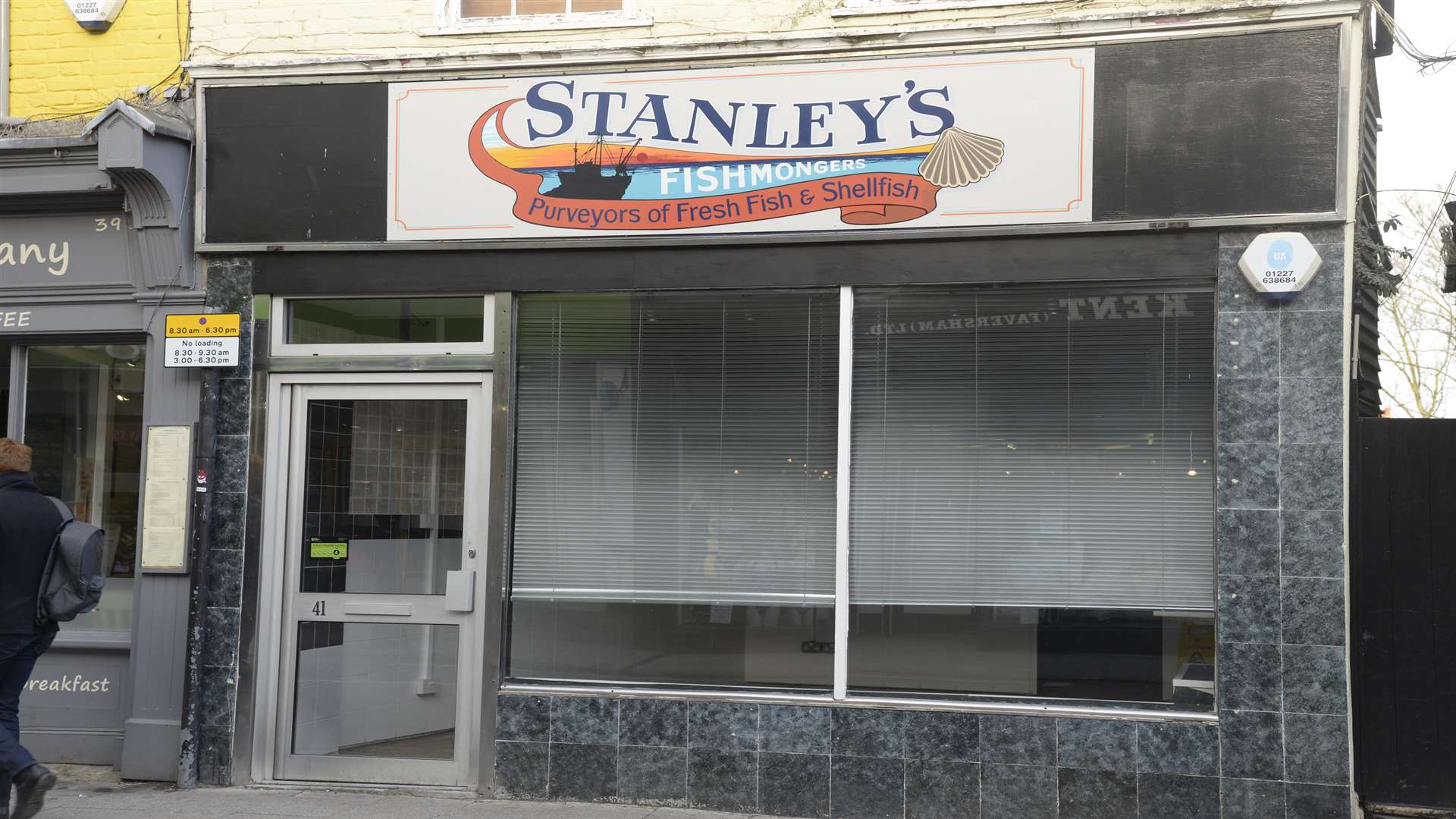 The former Stanley’s Fishmonger in Whitstable High Street