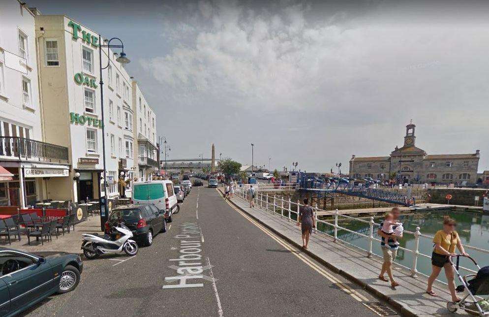 Police arrested a man after a serious assault on Harbour Parade, Ramsgate. Picture: Google