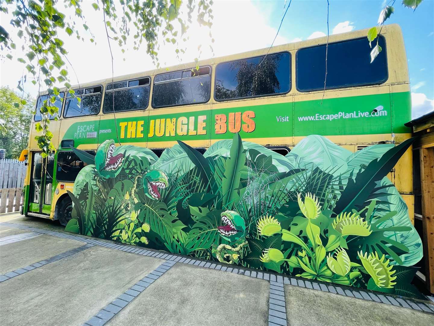 The Jungle Bus at Fenn Bell zoo. Picture: Ross Friday