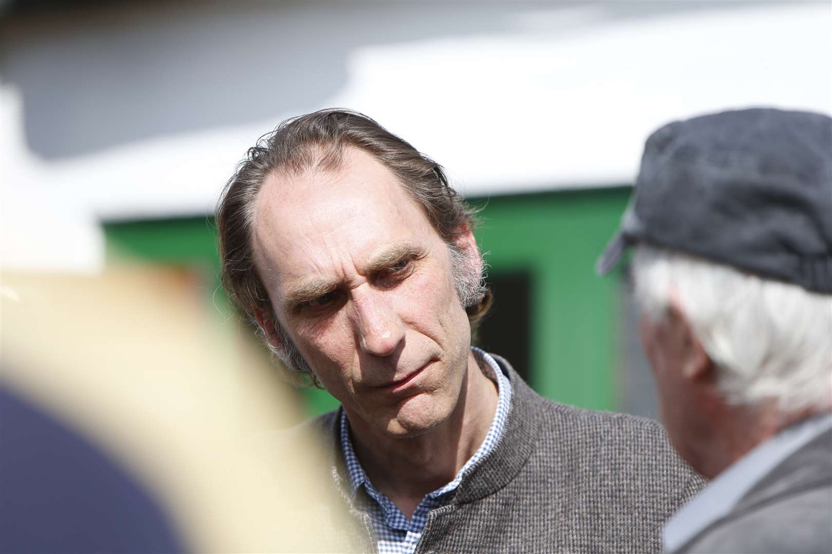 Novelist and commentator Will Self at the birthday bash