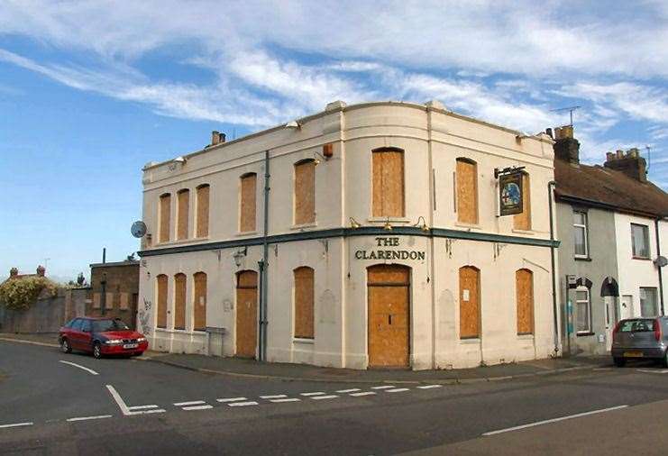 The Clarendon pub, Gillingham closed in 2009. Picture: dover-kent.com