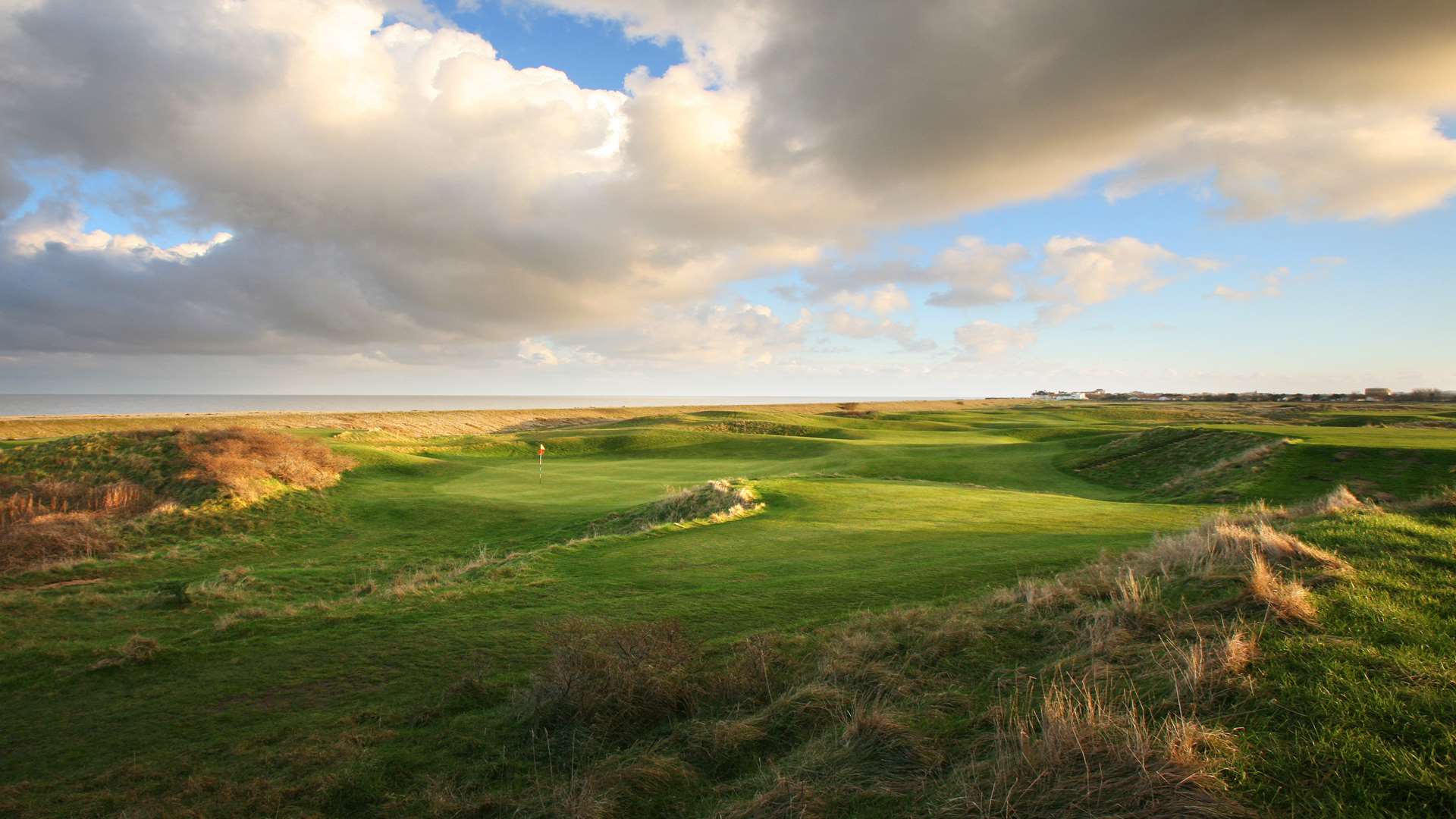 Police are appealing for information after damage to the fairway at Royal Cinque Ports Golf Club in Deal.