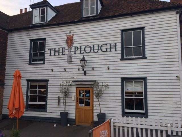 he Plough on Sutton Road in Langley is a large ‘family-friendly’ pub a few miles down the road from Leeds Castle
