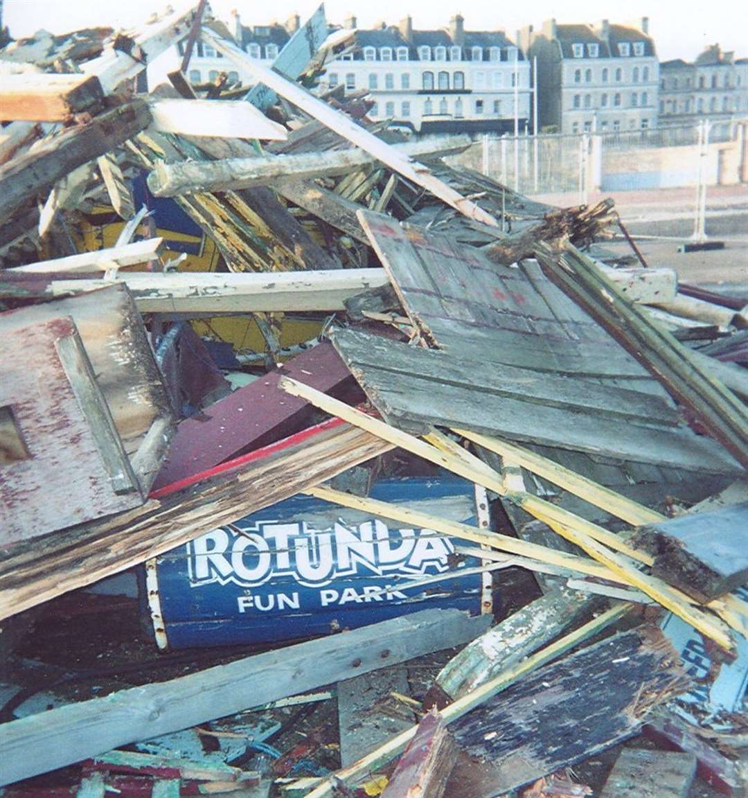 The old Rotunda site at Folkestone pictured in 2007. Picture: Robert Mouland