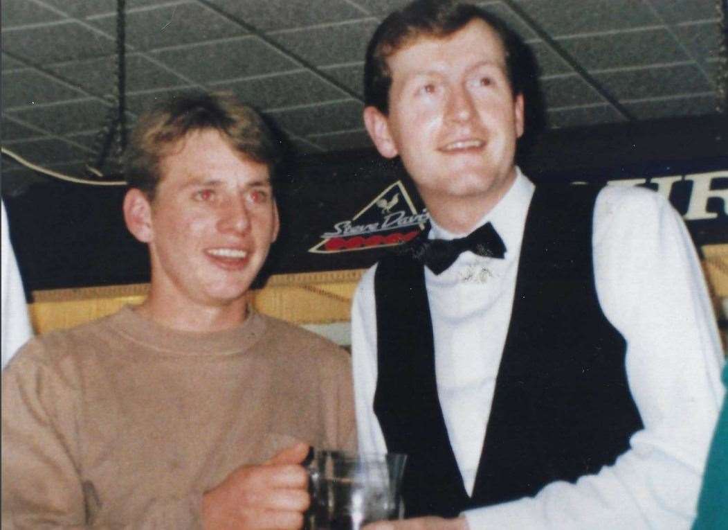 Dave Smith once beat famous snooker player Steve Davis when he visited Frames in Deal in 1989