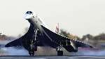 END OF AN ERA: Concorde landing at London's Heathrow airport for the last time on Friday, October 24, 2003. Picture: DAVID DYSON/GETTY IMAGES