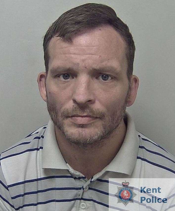 Paul Burrows was jailed last month. Picture: Kent Police