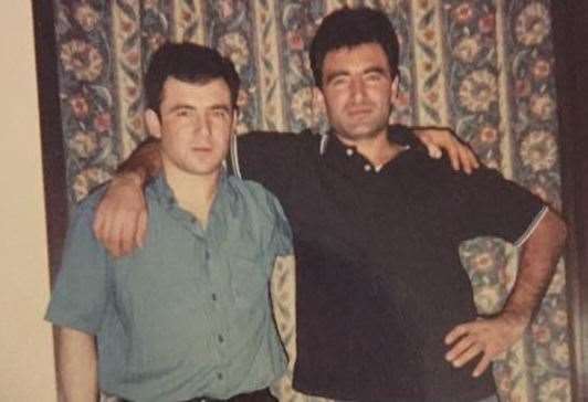A La Turka owner Mehmet Dari (pictured, left)