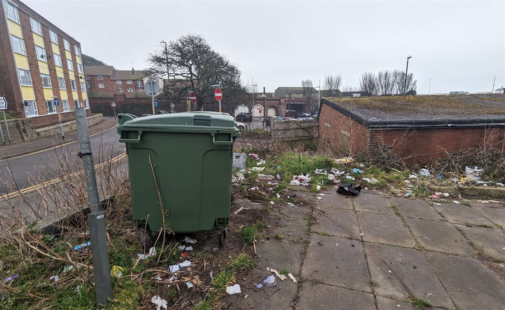 Litter and fly-tipping is a concern for residents