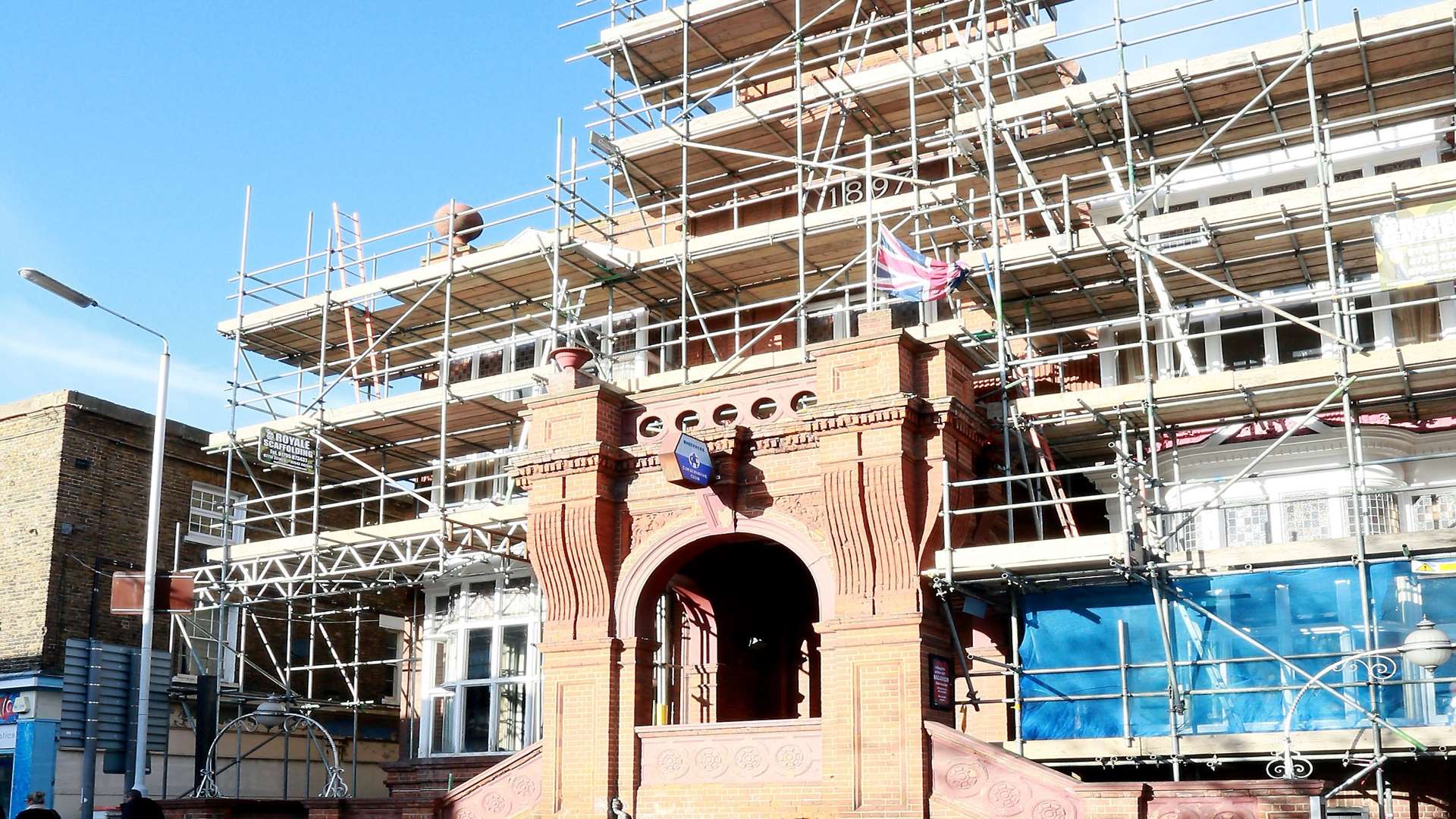 The Sheerness Conservative Club is undergoing a renovation for it's 120th anniversary