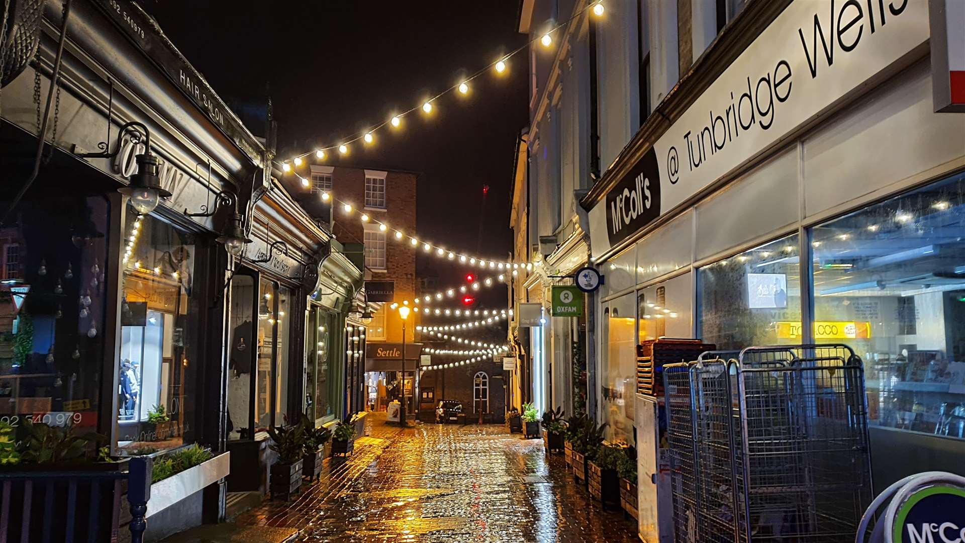 Admire the festive window displays before the lights are switched on in Tunbridge Wells. Picture: Gala Lights